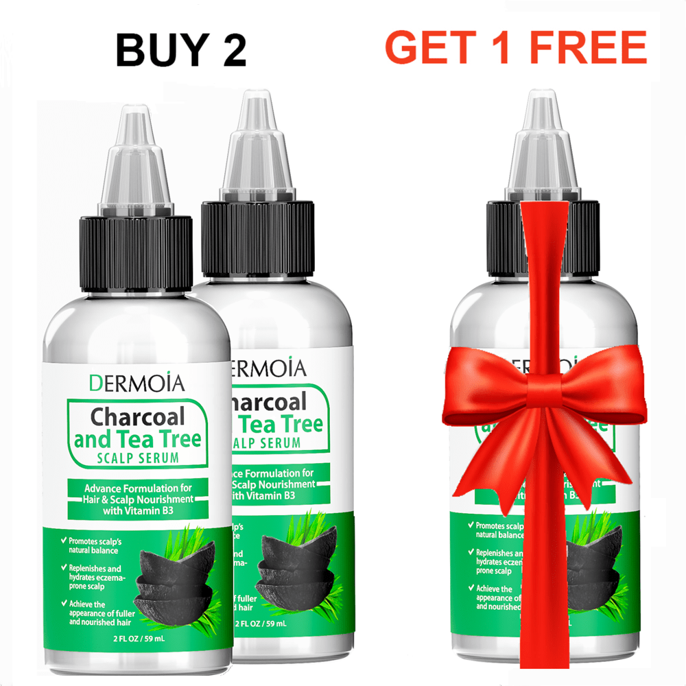 Charcoal + Tea Tree Scalp Serum